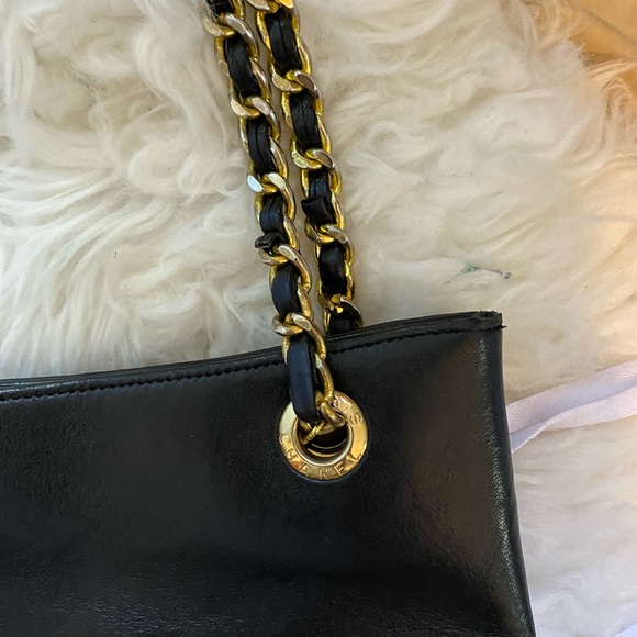 Chanel fashion Black Leather Chain Shoulder Bag leather - Picture 4 of 11